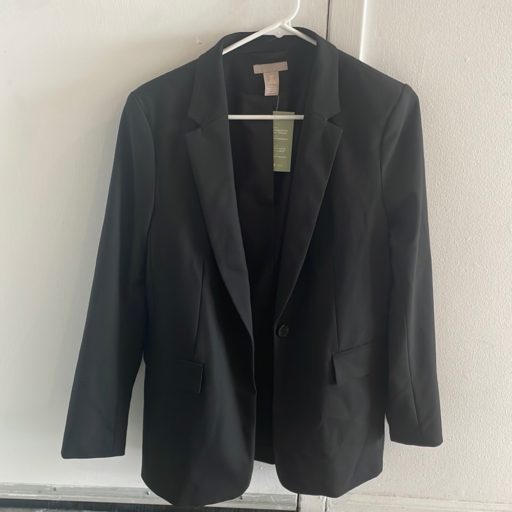 H&M black blazer
